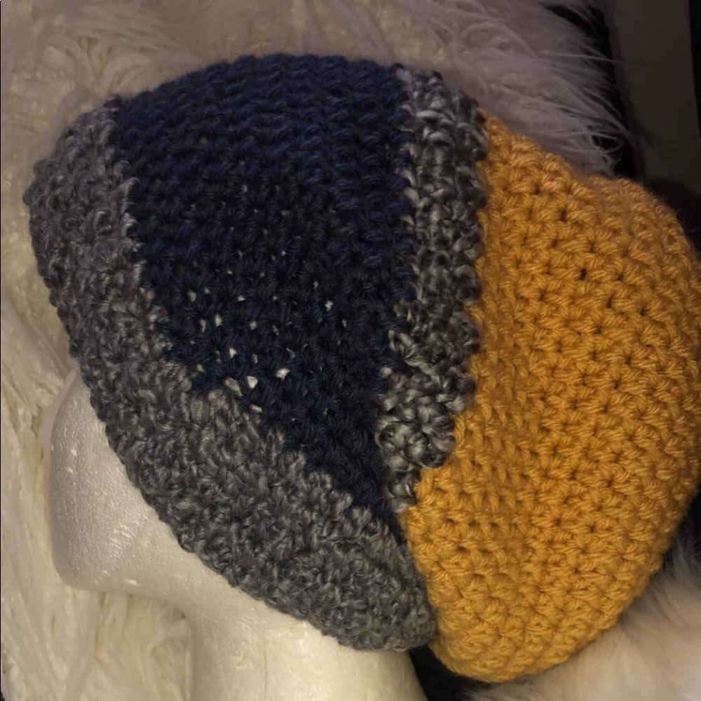 Adult crochet dread cap/slouch cap